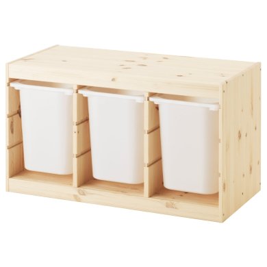 IKEA Стелаж із контейнерами TROFAST (ИКЕА ТРОФАСТ) 09102532