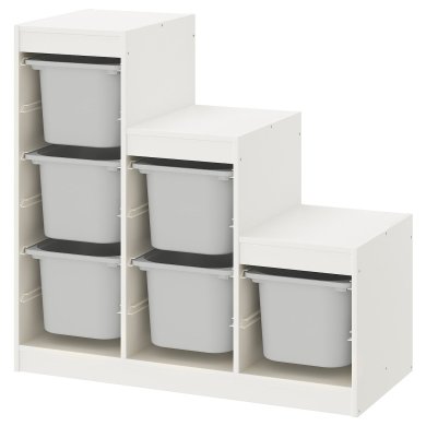 IKEA Стеллаж с контейнерами TROFAST (ИКЕА ТРУФАСТ) 59329378