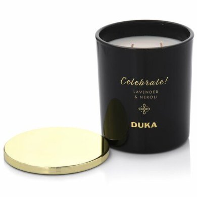 Ароматична свічка Duka Celebrate Lavender&Neroli | Чорний 2220233