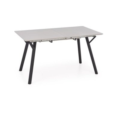 Стол раскладной Halmar Balrog 2 | Светло-серый / Черный V-CH-BALROG_2-ST