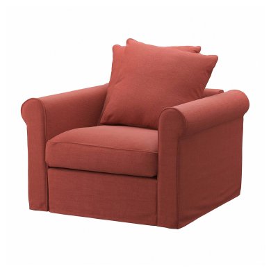 IKEA Кресло мягкое GRONLID Красный (ИКЕА ГРОНЛИД) 69501778