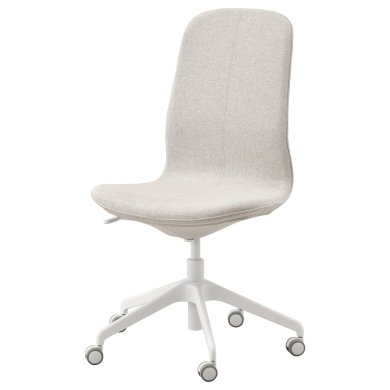 IKEA Офисное кресло LANGFJALL Бежевый (ИКЕА ЛАНГФЬЯЛЛЬ) 09252480
