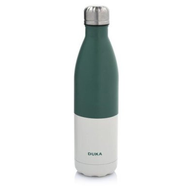 Термобутылка Duka Flaska 750 мл | Серый / Зеленый 2220855