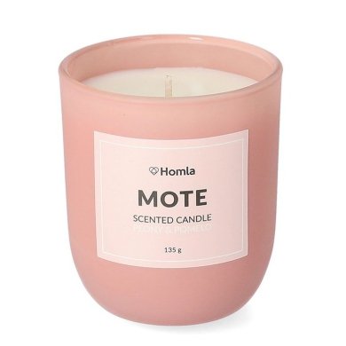 Ароматическая свеча Homla MOTE Peony&Pomelo | Розовый 164449