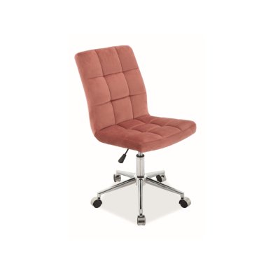 Офисное кресло Signal Q-020 Velvet Розовый OBRQ020VRA