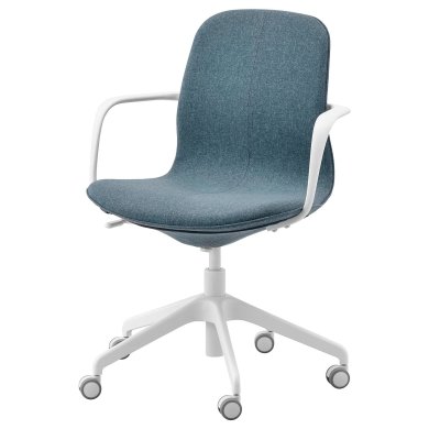 IKEA Офисное кресло LANGFJALL Синий (ИКЕА ЛАНГФЬЯЛЛЬ) 69252769