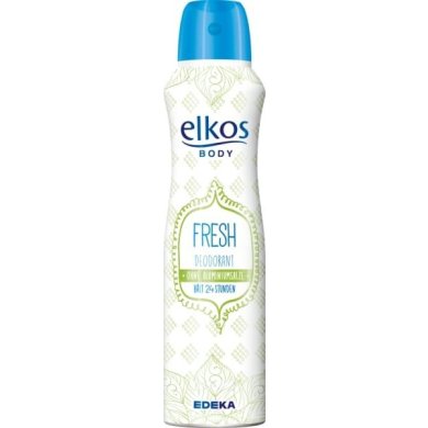 Дезодорант-спрей жіночий Elkos Fresh 200мл фото