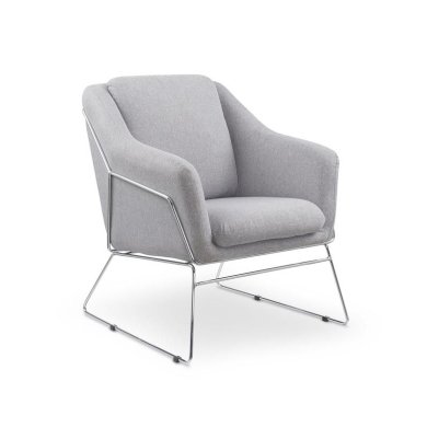Кресло мягкое Halmar Soft Серый V-CH-SOFT-FOT