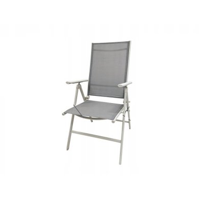 Складане садове крісло Kontrast MONACO Сірий 85853799