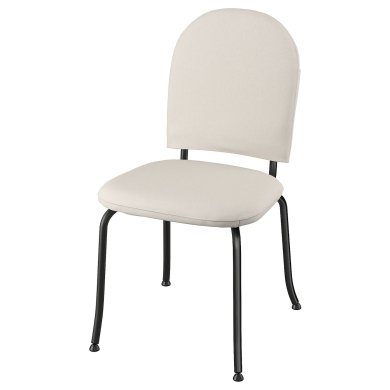 IKEA Обідній стілець EBBALYCKE Сірий (ИКЕА ЭББАЛИКЕ) 40568854