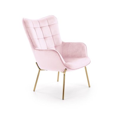 Крісло м'яке Halmar Castel 2 Рожевий V-CH-CASTEL_2-FOT-J.RÓŻOWY