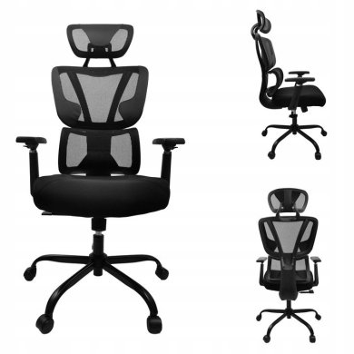 Офісне крісло Kontrast Чорний 5.90.20114