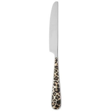 Нож Duka Panter | Серебристый / Леопардовый принт 2220532