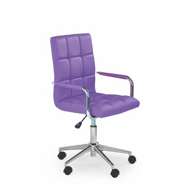 Кресло поворотное Halmar Gonzo 2 | Фиолетовый V-CH-GONZO 2-FOT-FIOLETOWY
