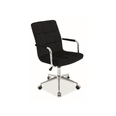Офісне крісло Signal Q-022 Velvet Чорний OBRQ022VC