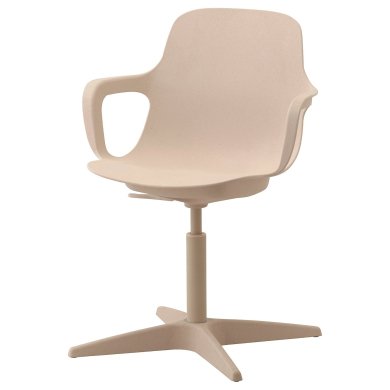 IKEA Офісне крісло ODGER Бежевий (ИКЕА ОДГЕР) 70308685