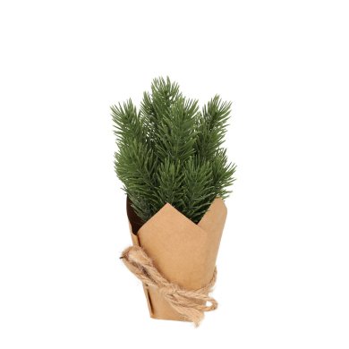 Искусственное растение в горшке Homla TREWO 7x19 см | Зеленый / Бежевый 209459
