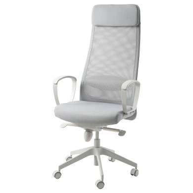 IKEA Офісне крісло MARKUS Світло-сірий (ИКЕА МАРКУС) 10521858