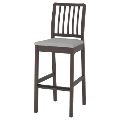 IKEA Барный стул EKEDALEN Серый (ИКЕА ЭКЕДАЛЕН) 10400540