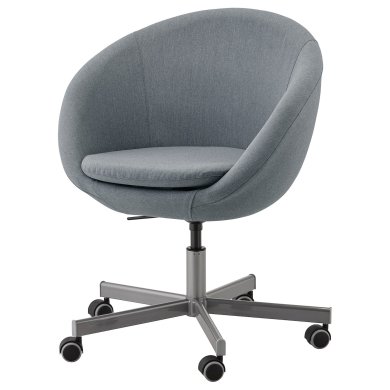 IKEA Офісне крісло SKRUVSTA Сірий (ИКЕА СКРУВСТА) 30280004