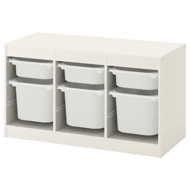 IKEA Стеллаж с контейнерами TROFAST (ИКЕА ТРУФАСТ) 69228473