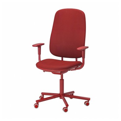 IKEA Офісне крісло SMORKULL Червоний (ИКЕА СМОРКУЛЛ) 60503437
