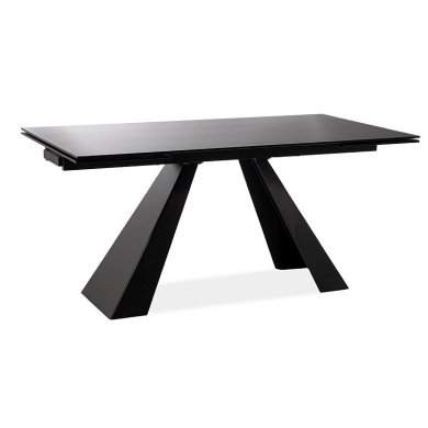 Розкладний стіл Signal Salvadore | Чорний матовий SALVADOREC120