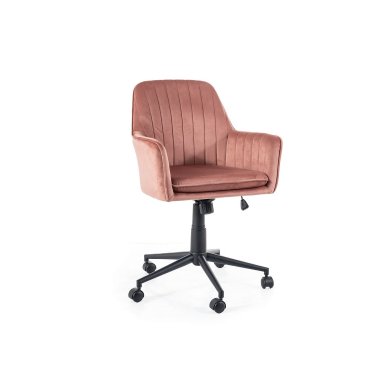 Офісне крісло Signal Velvet Q-886 Рожевий OBRQ886VRA