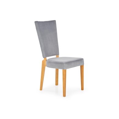 Обеденный стул Halmar ROIS Серый V-PL-N-ROIS-KR-D.MIODOWY/POPIEL