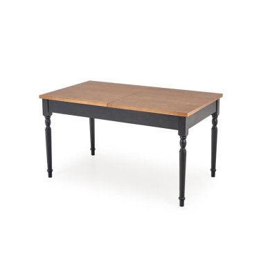 Розкладний стіл Halmar Rococo | Темний дуб/Чорний V-PL-ROCOCO-ST