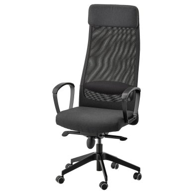 IKEA Офісне крісло MARKUS Темно-сірий (ИКЕА МАРКУС) 70261150
