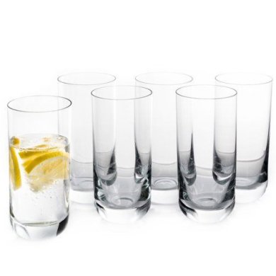 Набор стаканов Duka Klas 360 мл | Прозрачный 1214553