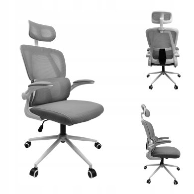 Офісне крісло Kontrast KG102 Сірий 5.90.20117