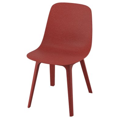IKEA Обеденный стул ODGER Красный (ИКЕА Оджер) 70516552