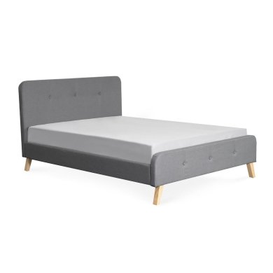 Кровать Homla MIKKEL 160x200 см | Серый 164651