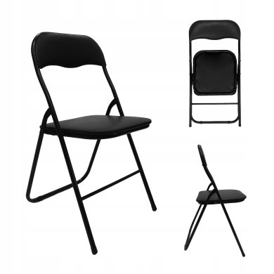 Складаний садовий стілець Kontrast LEON Чорний 5.90.26044
