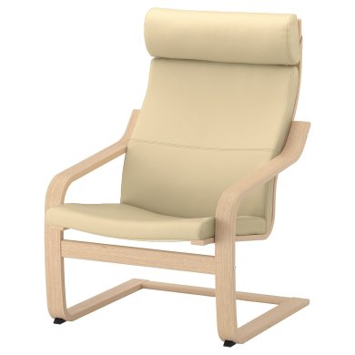 IKEA Кресло-качалка POANG Бежевый (ИКЕА ПОАНГ) 99286602