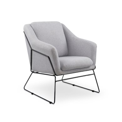 Кресло мягкое Halmar Soft 2 Серый V-CH-SOFT_2-FOT