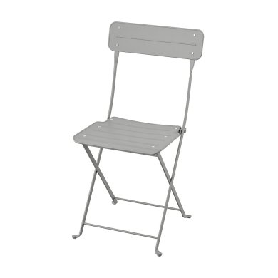 IKEA Складаний садовий стілець SUNDSO Сірий (ИКЕА СУНДСО) 90503351