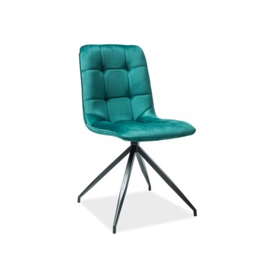 Обеденный стул Signal Texo Velvet Зеленый TEXOVCZ78
