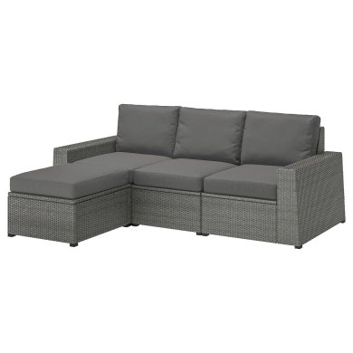 IKEA Садовий диван SOLLERON Сірий (ИКЕА SOLLERÖN) 09287837