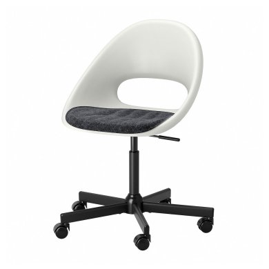 IKEA Офісне крісло LOBERGET/MALSKAR Білий (ИКЕА ЛОБЕРГЕТ/МАЛЬСКАР) 69331936