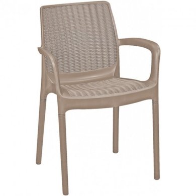 Садовий стілець Keter BALI MONO Капучино 230671