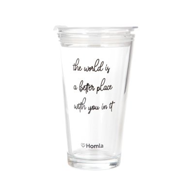 Склянка Homla EMBO 0,4 л | Прозорий 214506