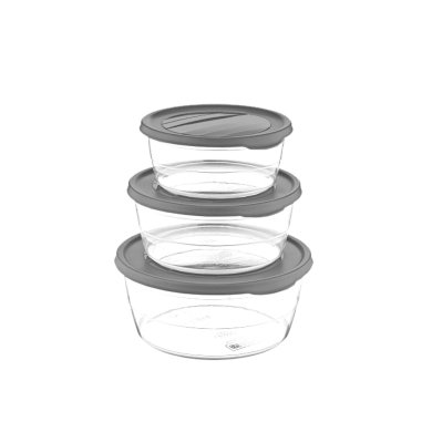 Набор контейнеров Chomik TREND BOX | Серый HOB021020/gray