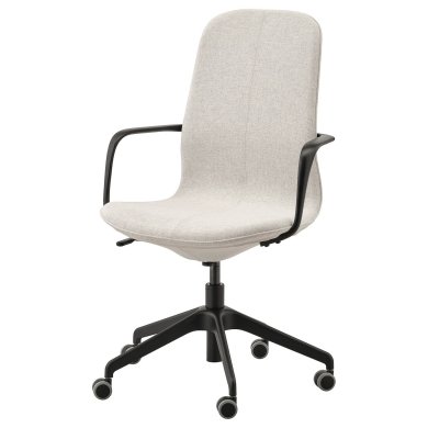 IKEA Офісне крісло LANGFJALL Бежевий (ИКЕА ЛАНГФЬЯЛЛЬ) 29178069