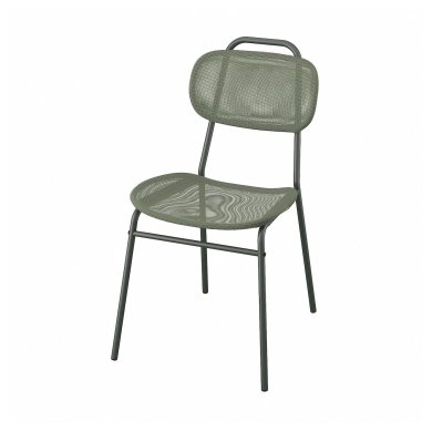 IKEA Садовый стул ENSHOLM Зеленый (ИКЕА ЭНСХОЛЬМ) 10543737