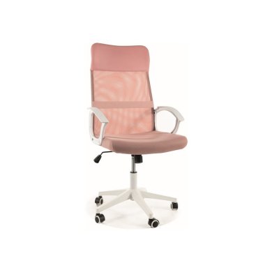 Офісне крісло Signal Q-026 Рожевий OBRQ026R