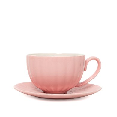 Чашка із блюдцем Homla MINA | Рожевий 214527