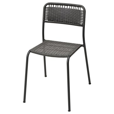 IKEA Садовий стілець VIHOLMEN Сірий (ИКЕА ВИХОЛЬМЕН) 20463301